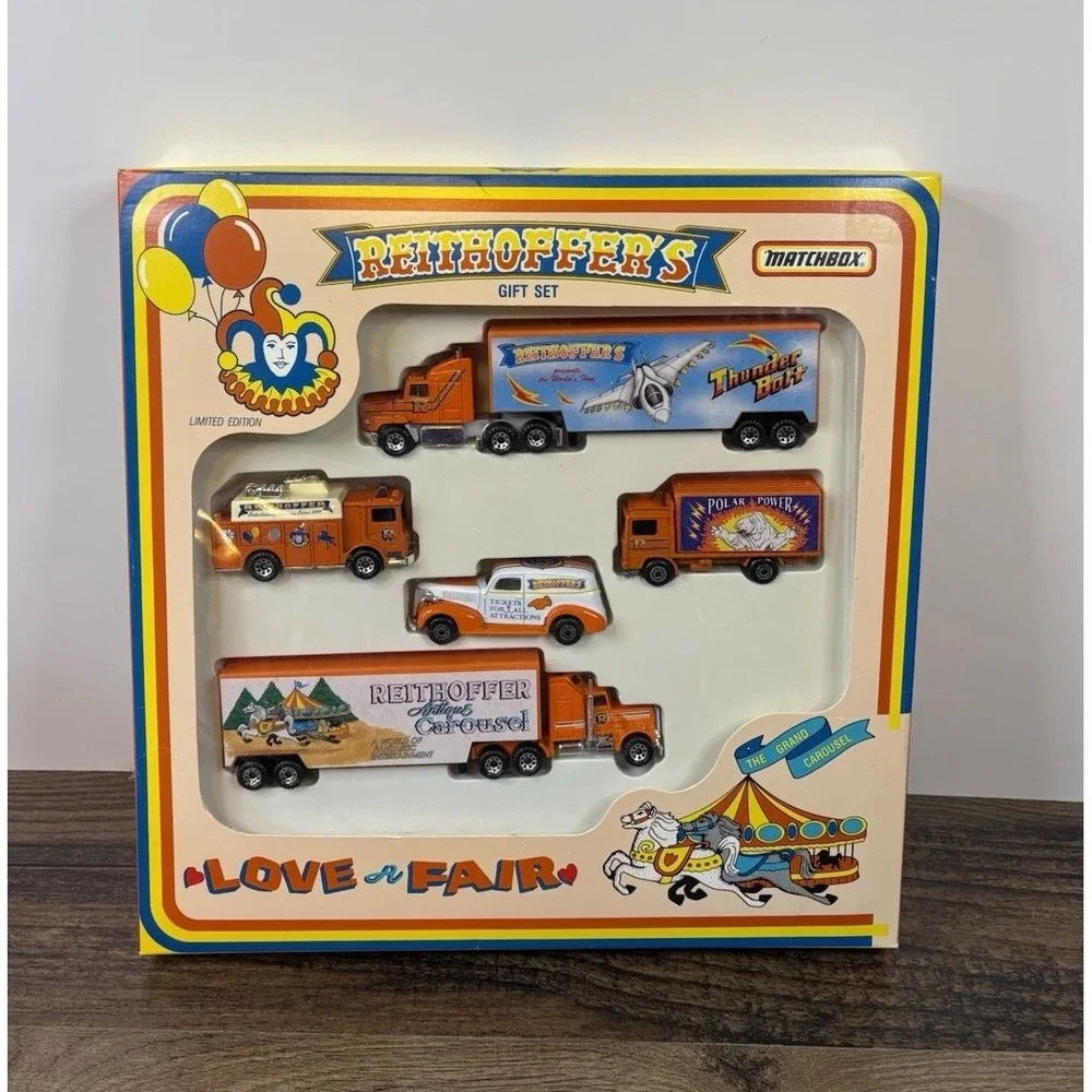 Matchbox REITHOFFER'S Amusement Circus Gift Set Love A Fair Limited Edition 1993